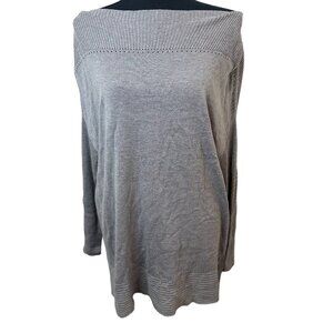 Michael Stars NWOT Gray Sweater Large  and Small Off Shoulder